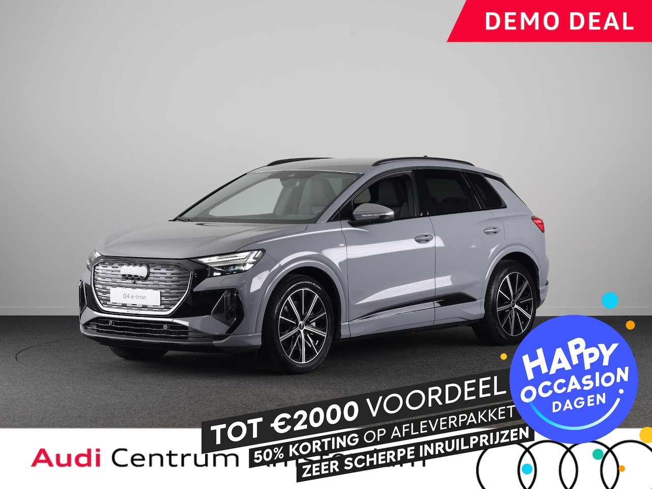 Audi Q4 e-tron - 45 S edition Competition e-tron 82 kWh 286 pk | Navigatie | Stoelverwarming | Assistentiep - AutoWereld.nl