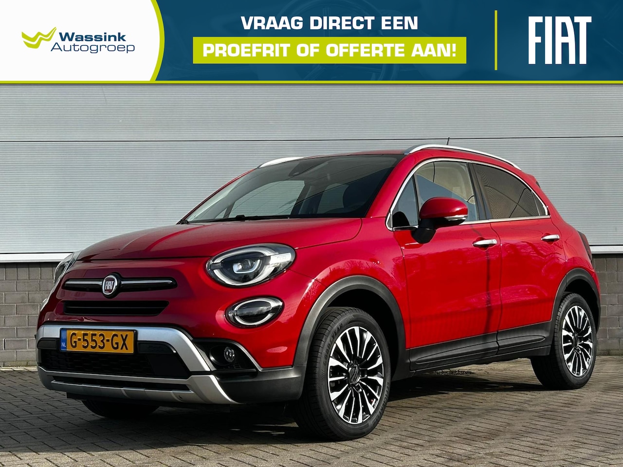 Fiat 500 X - 150 pk Automaat City Cross | Automatische airconditioning | Cruise control | Parkeersensor - AutoWereld.nl