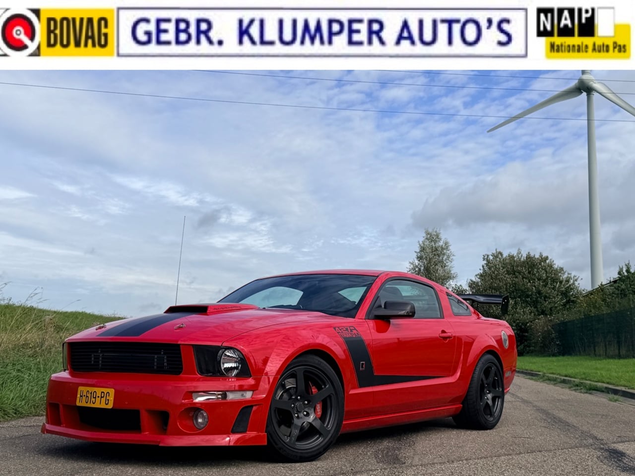 Ford Mustang - 4.6 V8 GT Roush 427R TrakPak, #42/100, Collectorsitem!! 435pk, Enige in NL - AutoWereld.nl