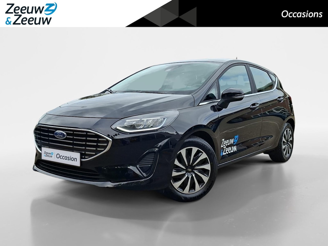 Ford Fiesta - 1.0 EcoBoost Hybrid Titanium | Winterpack | Keyless entry | Led verlichting | verwarmbare - AutoWereld.nl