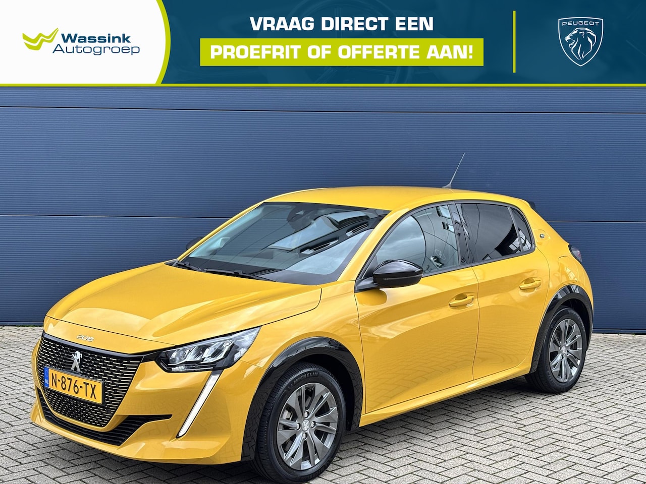 Peugeot e-208 - EV Allure Pack 50 kWh | Apple Carplay/Android Auto | Parkeercamera | Cruise control | - AutoWereld.nl