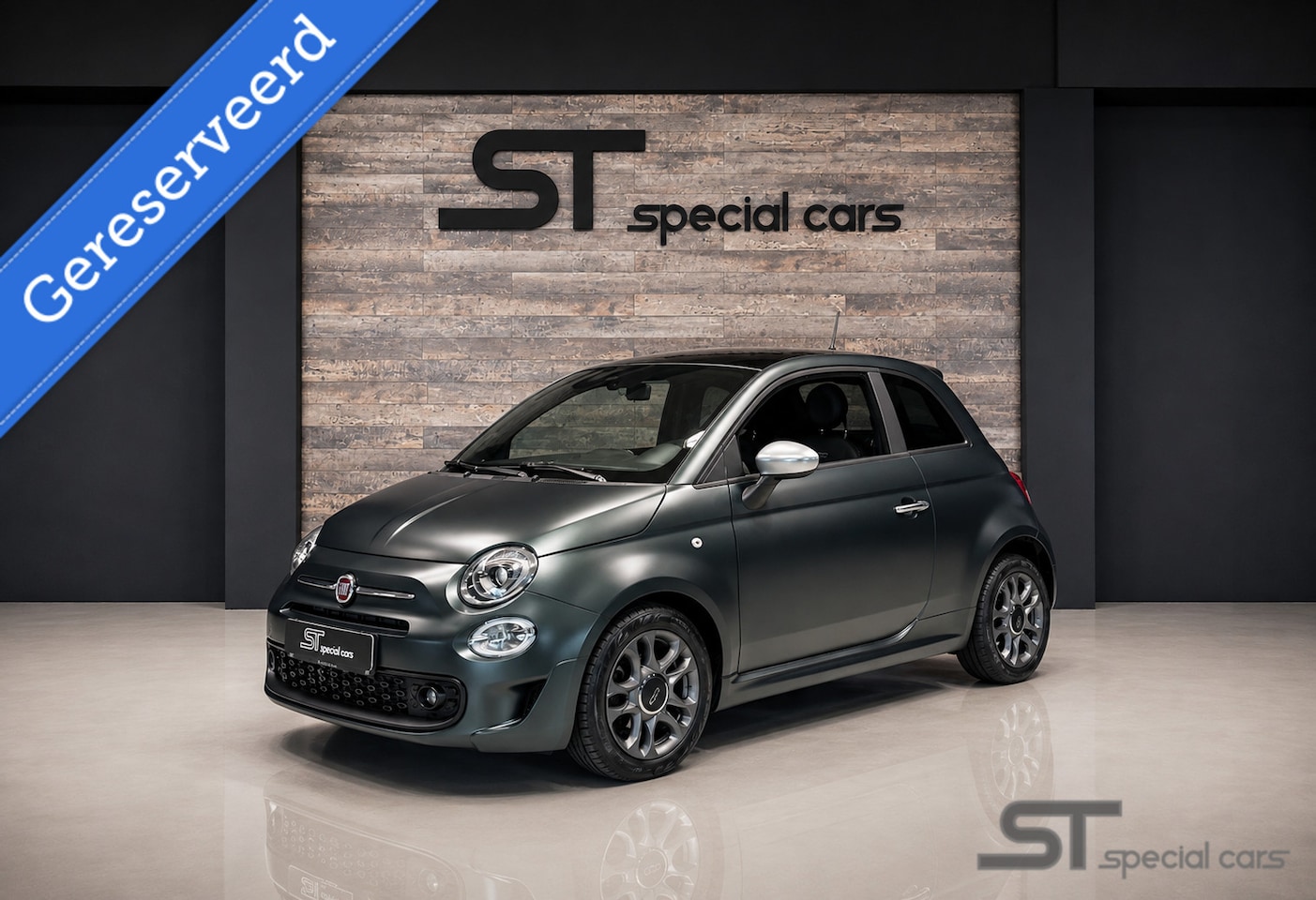 Fiat 500 - 0.9 TwinAir Turbo Rockstar|Pano|Matt - AutoWereld.nl