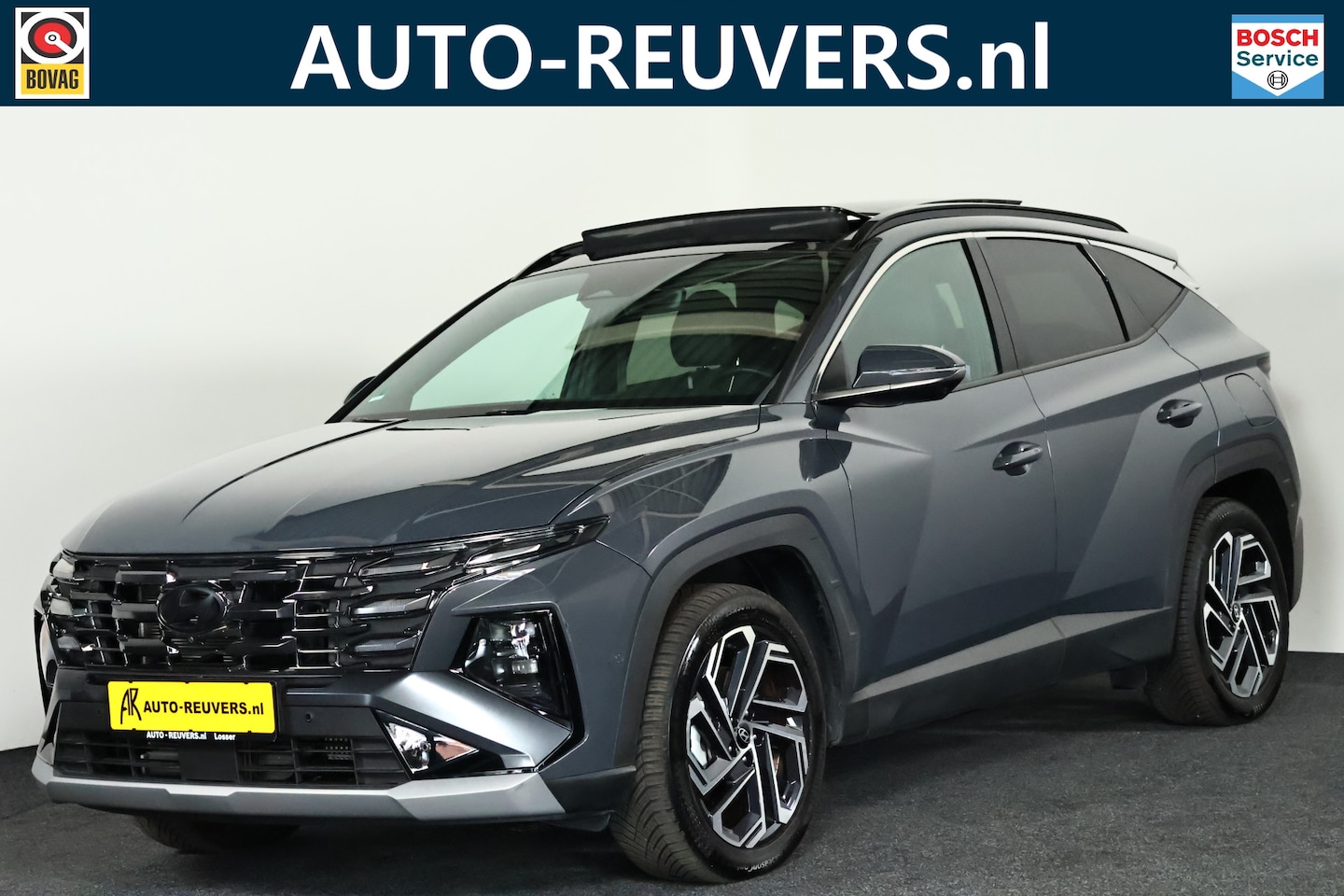 Hyundai Tucson - 1.6 T-GDI PHEV Premium Sky 4WD / Pano / HUD / Pilot assist / Leder / Cam - AutoWereld.nl