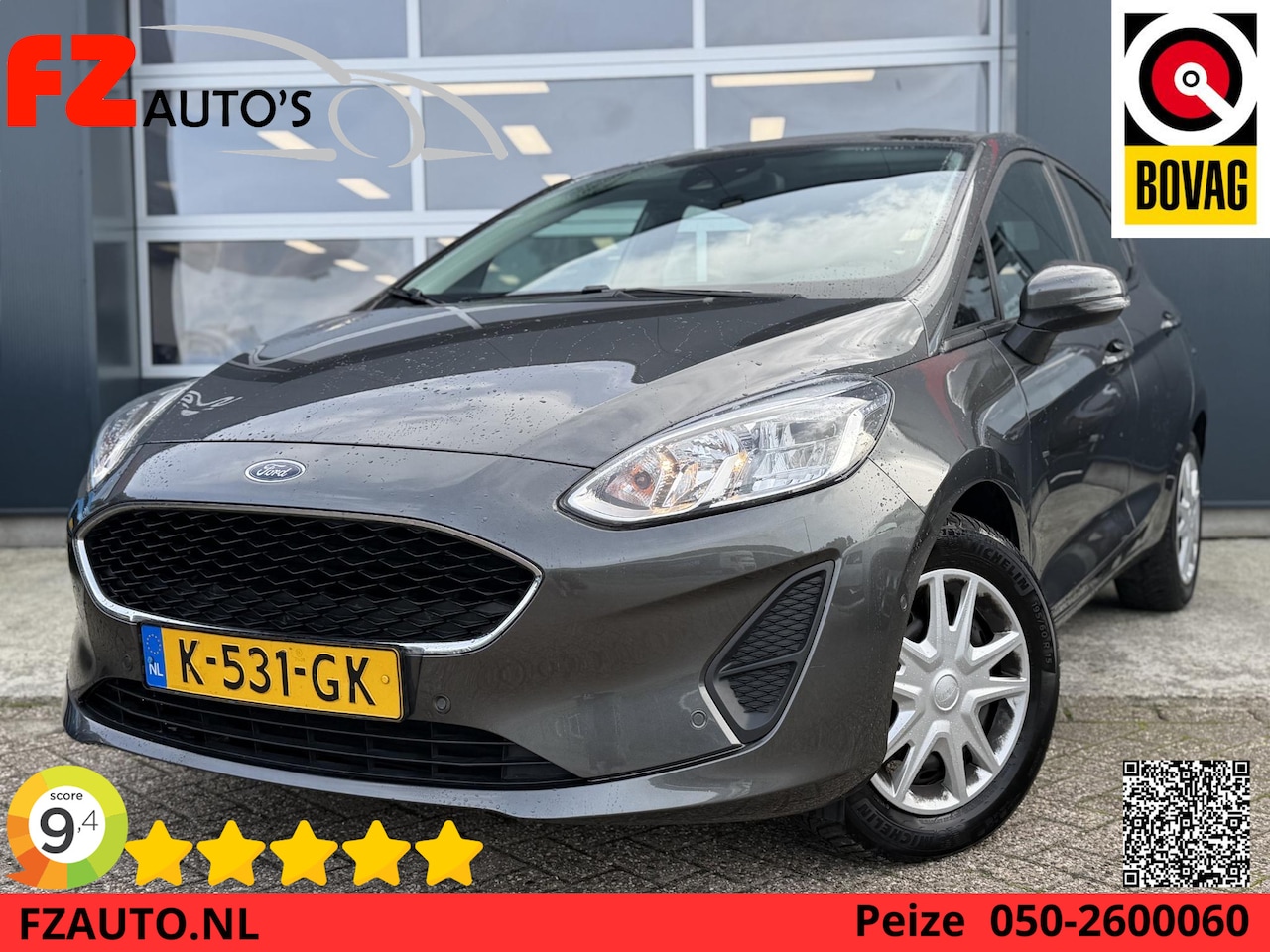 Ford Fiesta - 1.0 EcoBoost Connected - Navigatie - Climate Control - Cruise Control - Parkeersensoren - AutoWereld.nl