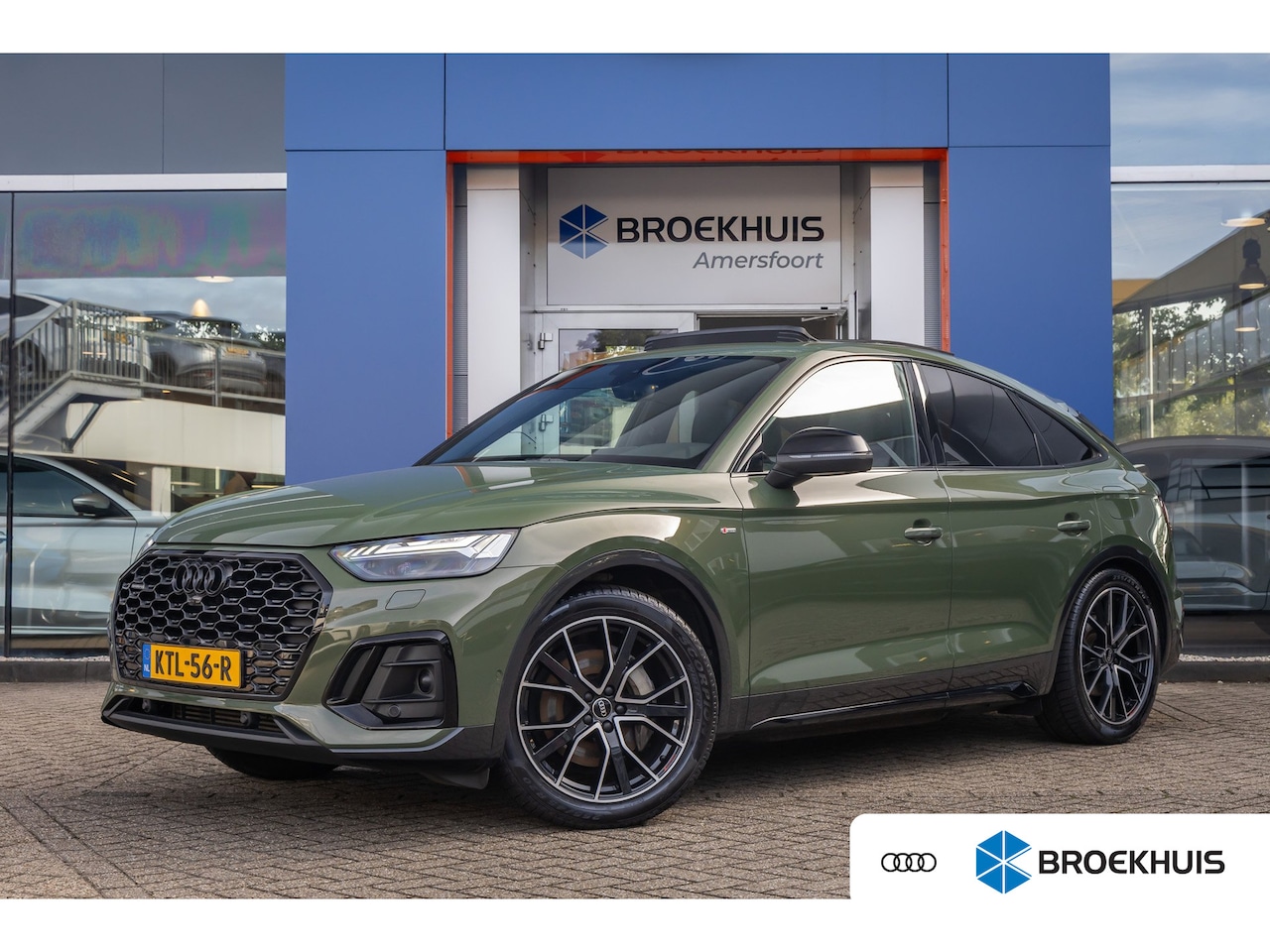Audi Q5 Sportback - 55 TFSI e S edition | Pano | Massage | Leder | Luchtvering | 360 camera | B&O o | 20'' | C - AutoWereld.nl