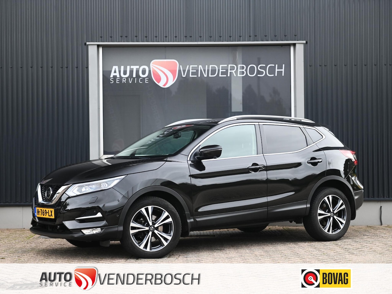 Nissan Qashqai - 1.3 DIG-T Tekna 159pk | Automaat | Navi | Trekhaak 1.500 kg - AutoWereld.nl