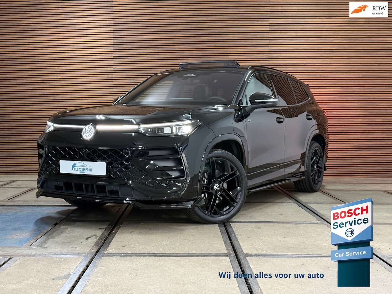 Volkswagen Tayron - 1.5 eHybrid 272PK | R-Line Black MD Edition | Garantie tot 2030 | Vol! | Maxton| Pano| IQ. - AutoWereld.nl