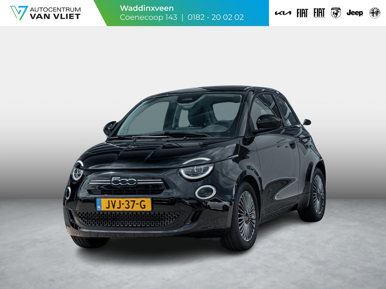 Fiat 500 - Hybrid Torino Launch Edition | Clima | Carplay | PDC | Priv Glass | Onyx Black - AutoWereld.nl