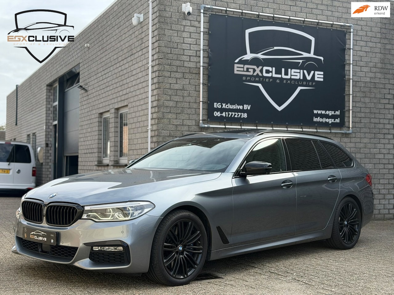 BMW 5-serie Touring - 540i xDrive High Executive BTW PANO|360CAMERA|BLINDSPOT|H&K| - AutoWereld.nl