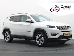 Jeep Compass - 1.4 MultiAir Limited 4x4 Leer, Apple Carplay, Trekhaak, Memory, Stuur-/Stoelverwarming, PD