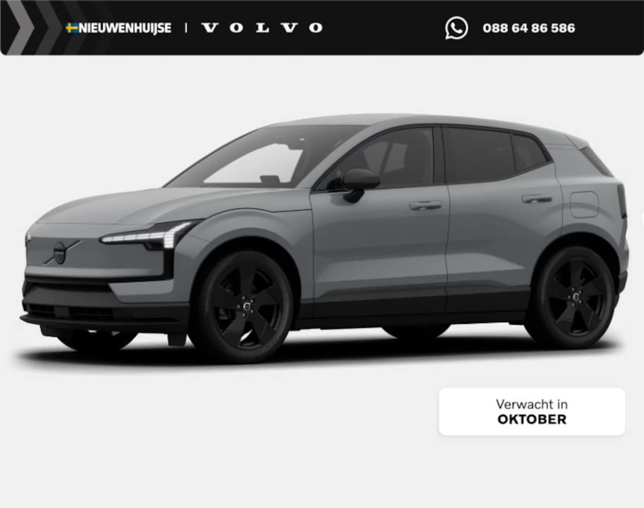 Volvo EX30 - P5 Long Range Plus Black Edition Europa 69 kWh | Black interieur | Google | Harman/Kardon - AutoWereld.nl