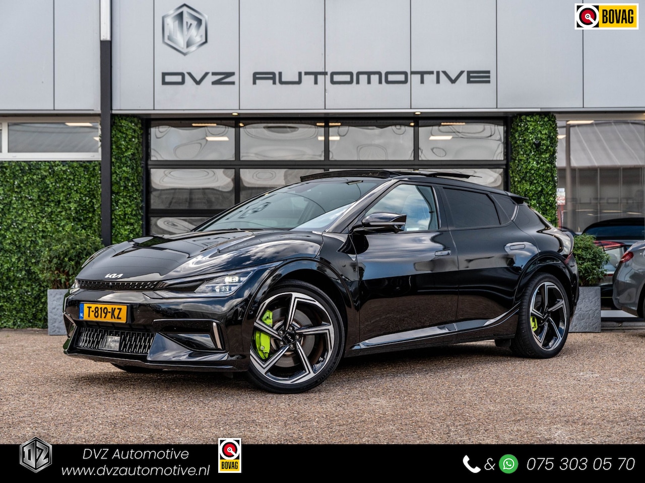Kia EV6 - GT AWD 77.4 kWh 585PK | SOH 99.5% | WLTP 424KM | Pano | Matrix | Surround View - AutoWereld.nl