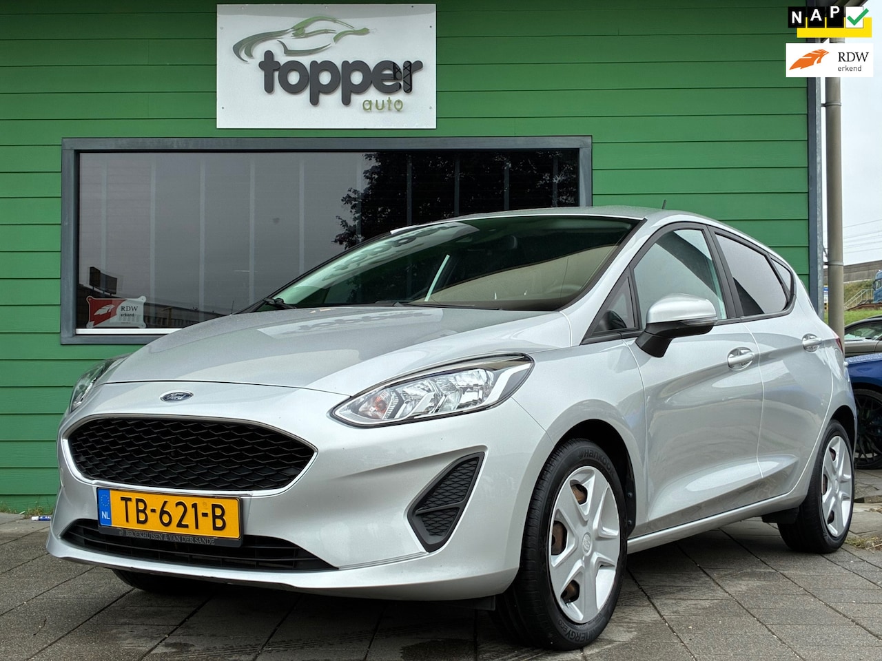 Ford Fiesta - 1.1 Trend|Navigatie|Airco|CruiseControl|CarPlay|Lane Assist|Nieuwe APK|NAP|Elektr.ramen| - AutoWereld.nl