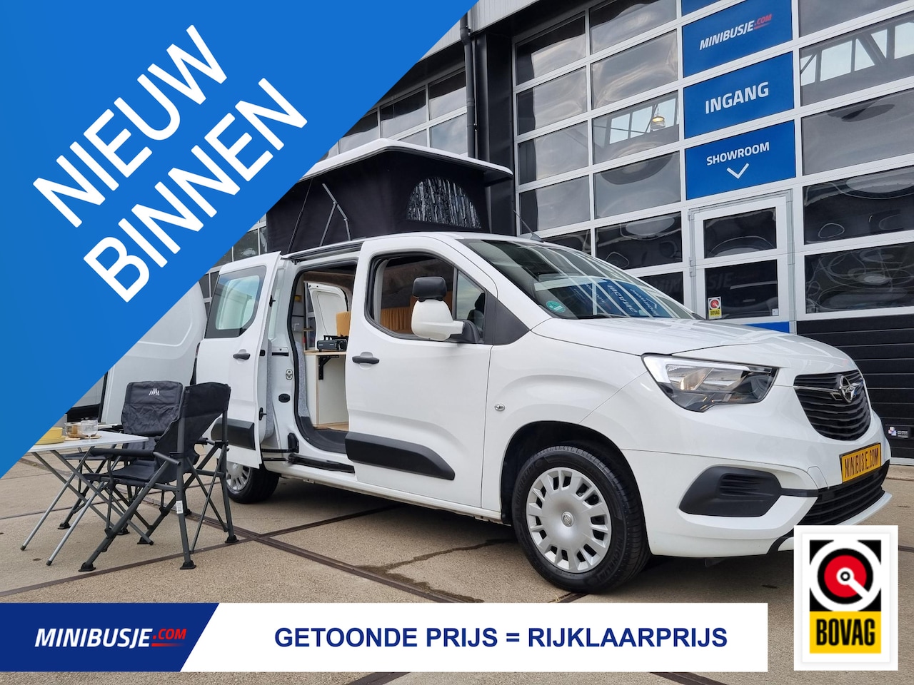 Opel Combo - 1.2 Turbo L2H1 MINICAMPER 12.000 KM. - AutoWereld.nl