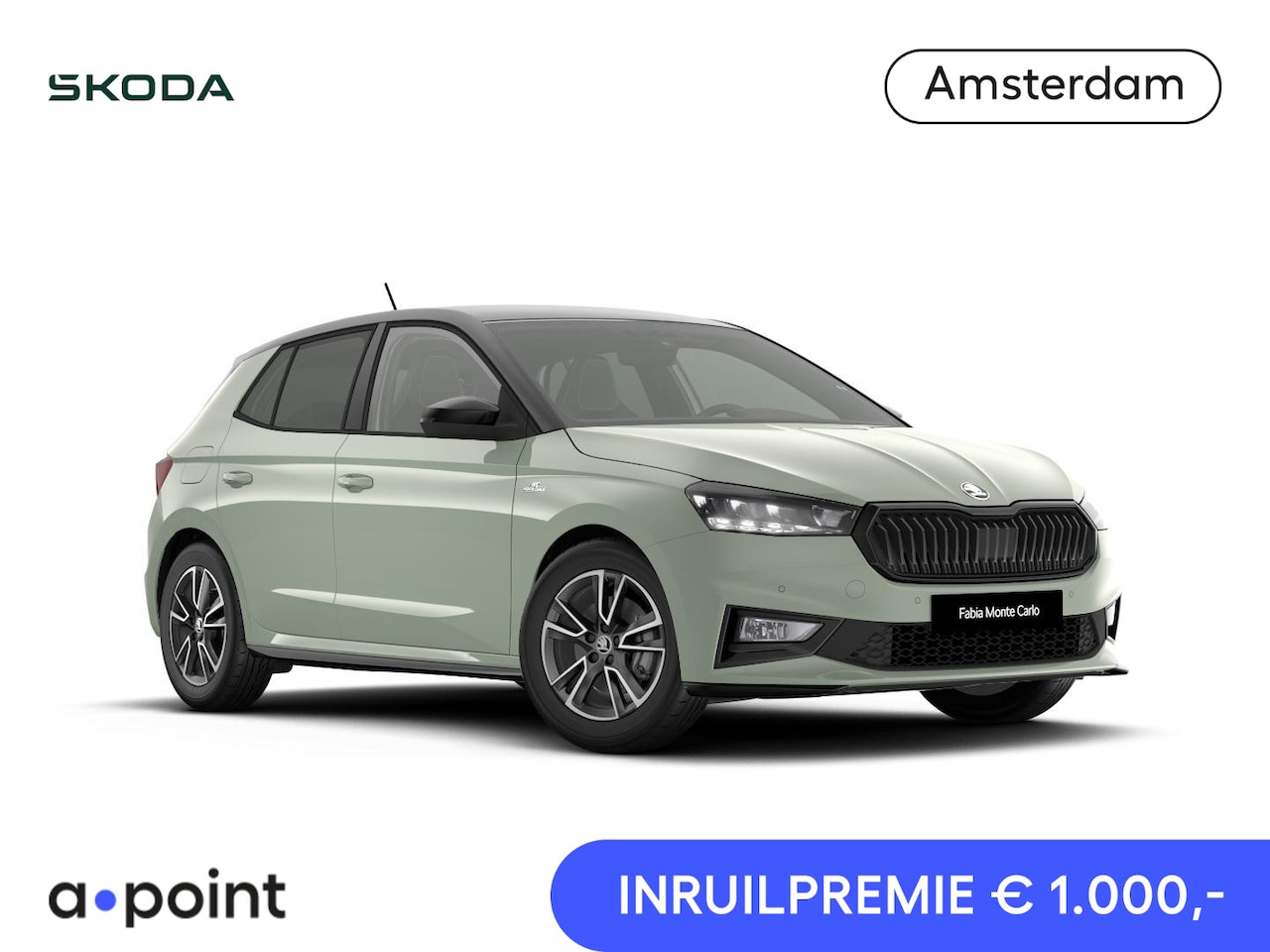 Skoda Fabia - 1.0 TSI Monte Carlo 115 pk 7 versn. DSG | Travel Assist Plus | Verwarmbare stoelen voor - AutoWereld.nl