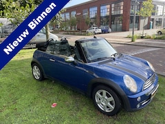 MINI Cabrio - 1.6 Cooper Pepper Nl auto nap zeer mooi zie foto’s