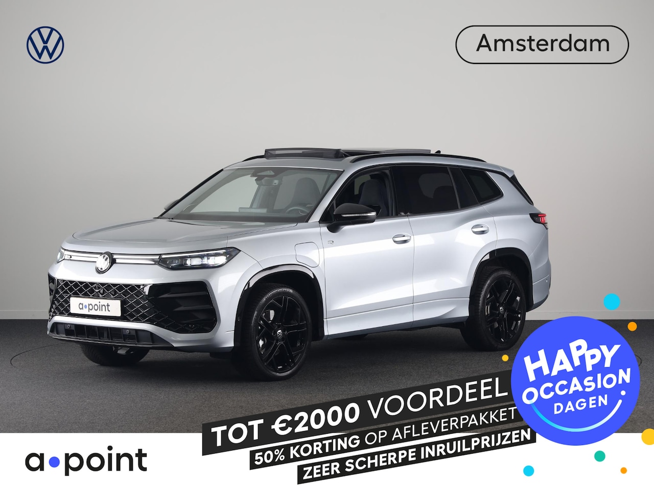 Volkswagen Tayron - 1.5 eHybrid R-Line Edition 272 PK | Black & Style pakket | wegklapbare trekhaak | Harman k - AutoWereld.nl
