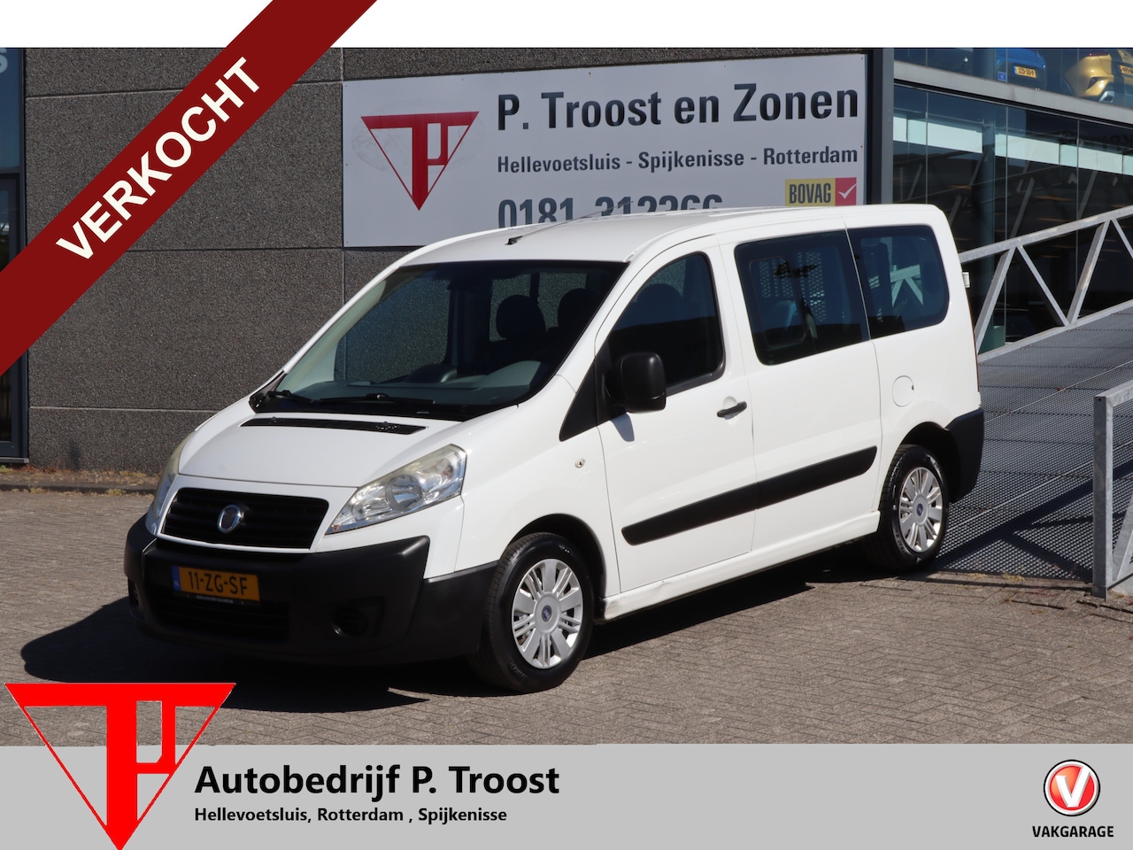 Fiat Scudo Combinato - Rolstoelvervoer Centrale deurvergrendeling/Elektrische ramen/Radio 10 1.6 MultiJet KH1 - AutoWereld.nl