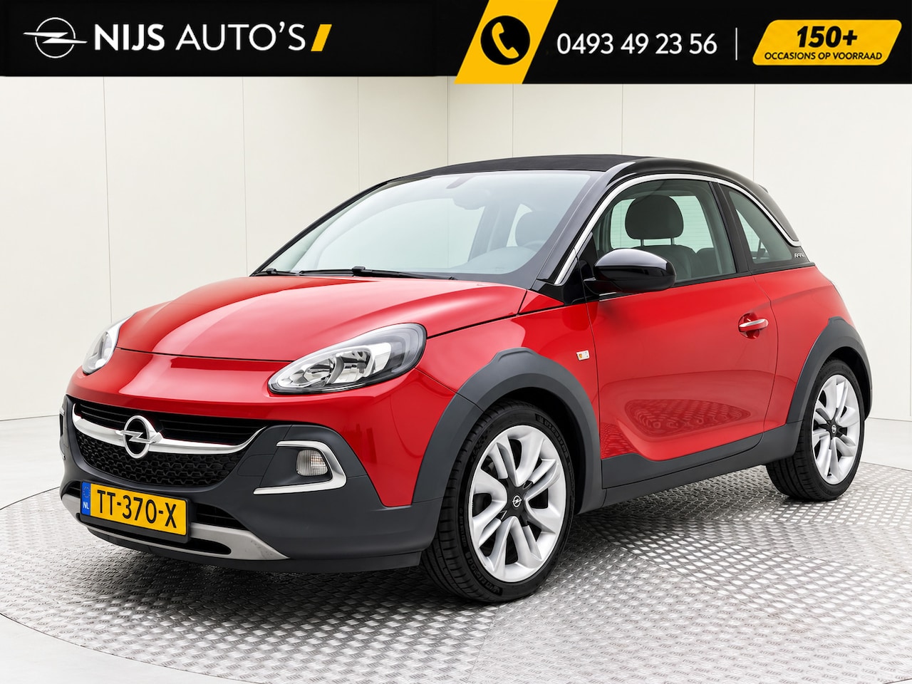 Opel ADAM - 1.0 Turbo Rocks Online Edition | Elektr. vouwdak | Climate control | Carplay | Cruise cont - AutoWereld.nl
