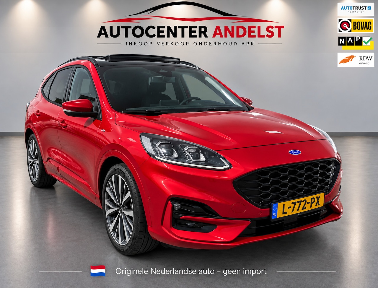 Ford Kuga - 2.5 PHEV ST-Line X 2.5 PHEV ST-Line X, Pano, SOH 100%, Acc, Winter-pack, B&O-audio, HUD, Cam, 1e eig afk, Nap - AutoWereld.nl