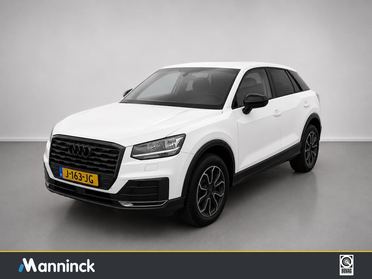 Audi Q2 - 1.0 TFSI Sport| CruiseControl|Navi|Stoelvw|Black-White|17'|PDC| - AutoWereld.nl