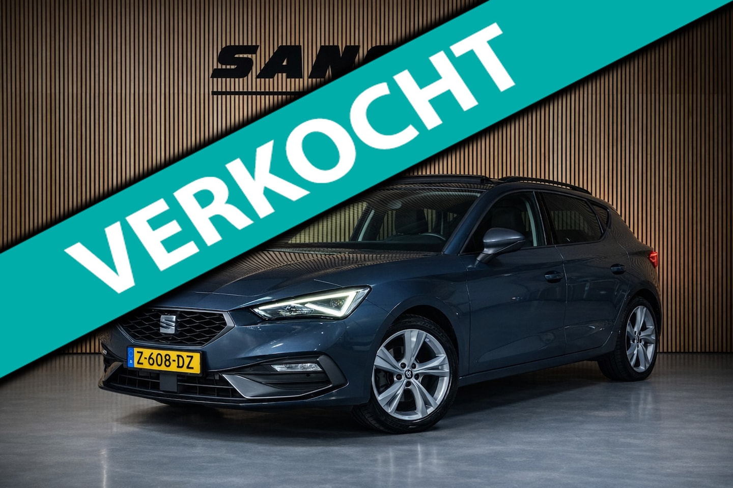 SEAT Leon - 1.4 TSI eHybrid PHEV FR PANO|AMBIENT|MATRIX KOPLAMPEN|STOEL + STUUR VERWARMING| 17 INCH LM - AutoWereld.nl