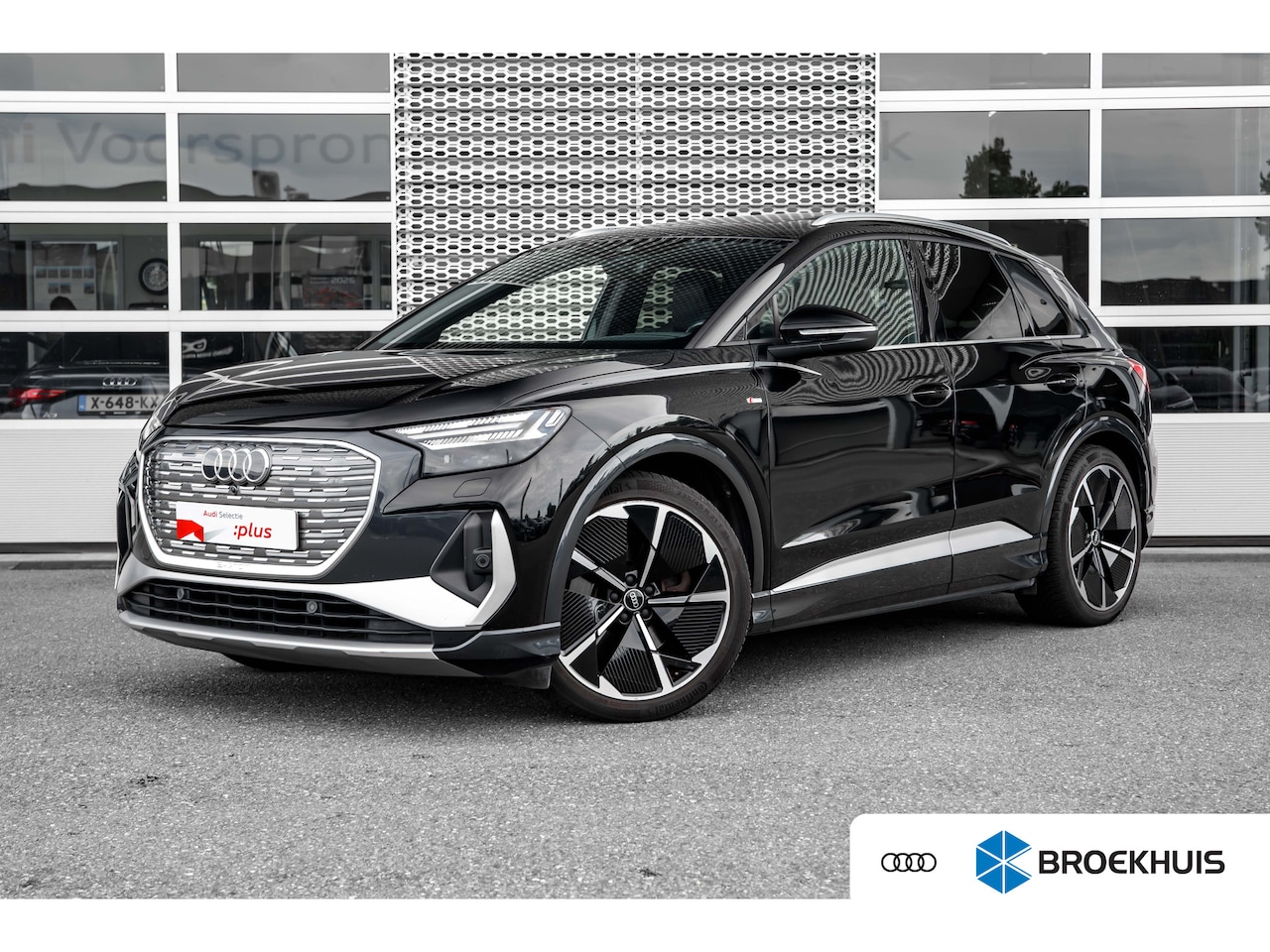 Audi Q4 e-tron - 50 quattro Launch edition S Competition 77 kWh | Memory | Panoramadak | Leder | Stoelverwa - AutoWereld.nl