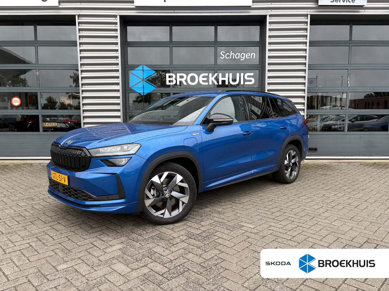 Skoda Kodiaq - 1.5 TSI 204 pk PHEV Sportline Business 7-DSG | 360 Camera | Cruise control adaptief | Stoe - AutoWereld.nl