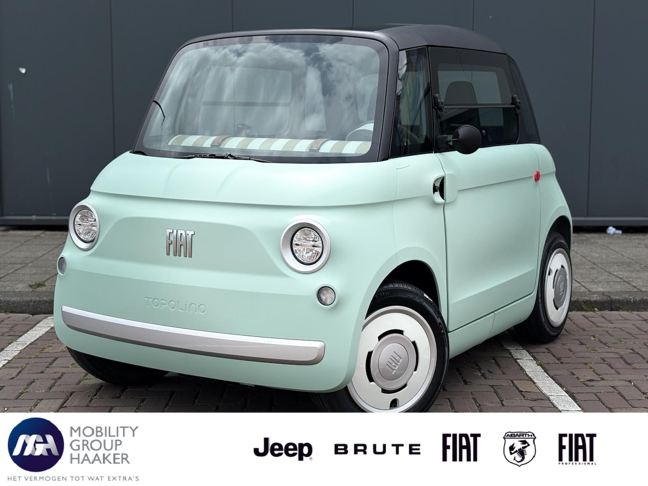 Fiat Topolino - Topolino 100% ELEKTRISCH rijbereik 75 KM | LED | Panoramadak - AutoWereld.nl