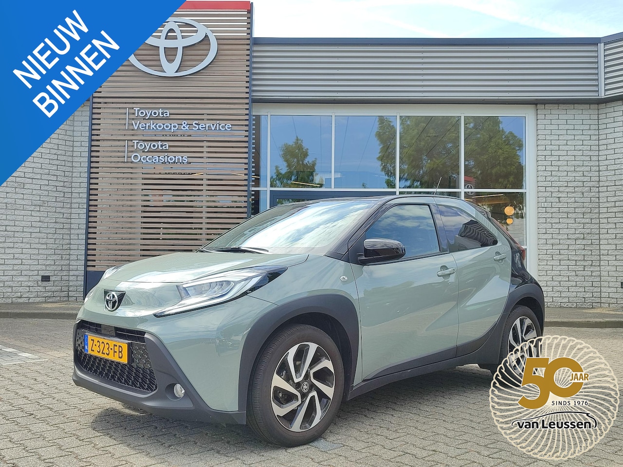Toyota Aygo X - PULSE NL-AUTO TREKHAAK CLIMA CAMERA APPLE/ANDROID LED PRIVACY GLASS 17'' LM-VELGEN AD-CRUI - AutoWereld.nl