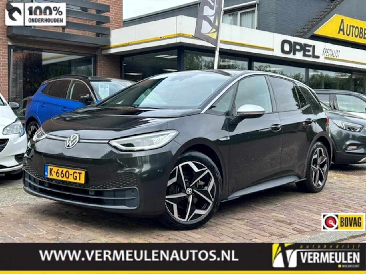 Volkswagen ID.3 - 58kWh 204PK 1ST Plus + 19"/ Navi/ Clima/ Ad.Cruise/ Camera/ Winterpakket/ Full-LED/ NL aut - AutoWereld.nl