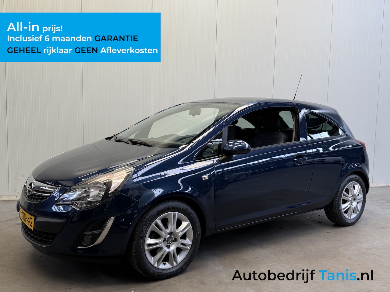 Opel Corsa - 1.2-16V BlitZ NAVIGATIE-AIRCO-TREKHAAK-LMV-PDC - AutoWereld.nl