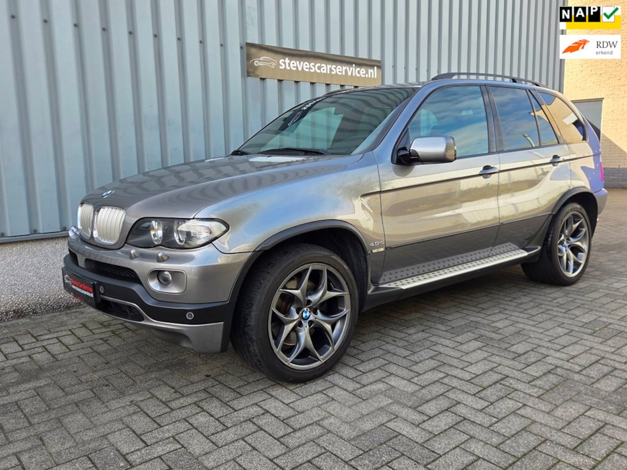 BMW X5 - 4.8is bom volle auto alle extras nederlandse auto youngtimer - AutoWereld.nl