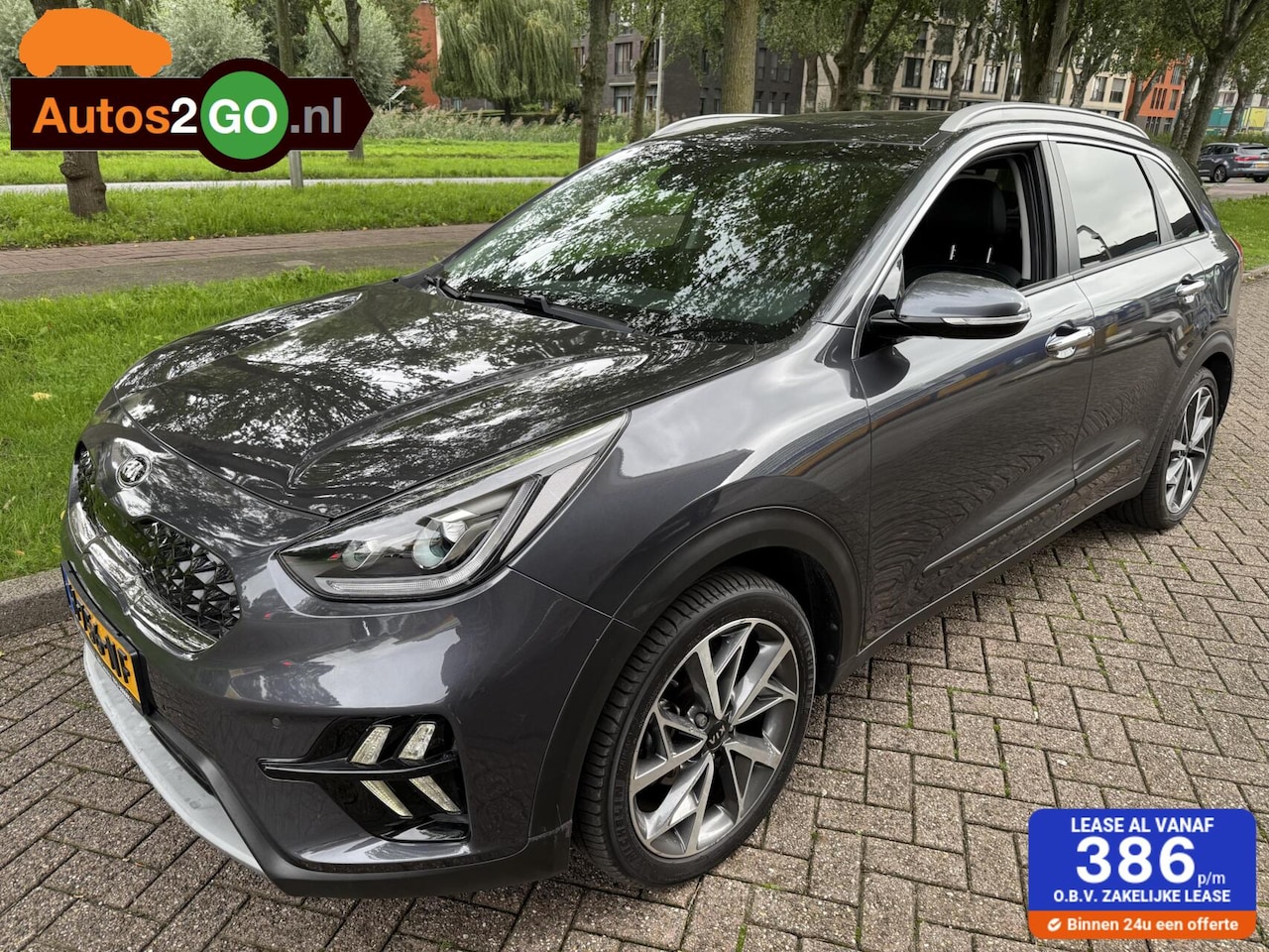 Kia Niro - 1.6 GDi Hybrid ExecutiveLine I Leder I dig cockpit I apple carplay android I opendak I sto - AutoWereld.nl