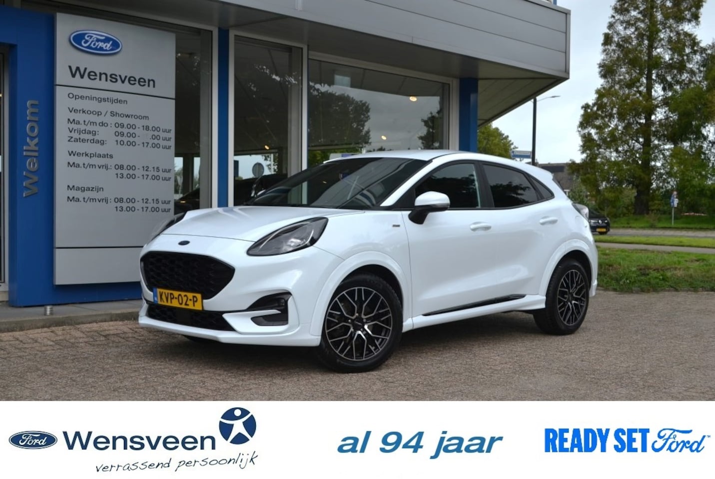 Ford Puma - 1.0T 125pk ECOBOOST Hybrid ST-Line AUT | winter pack, privacy glass - AutoWereld.nl