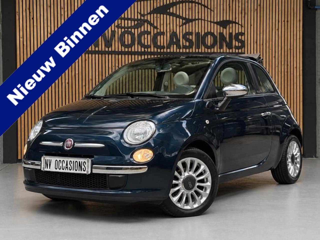 Fiat 500 - 1.2 Lounge CABRIO/AIRCO/ELEKR/NW DISRIEM/APK/NETTE STAAT! - AutoWereld.nl