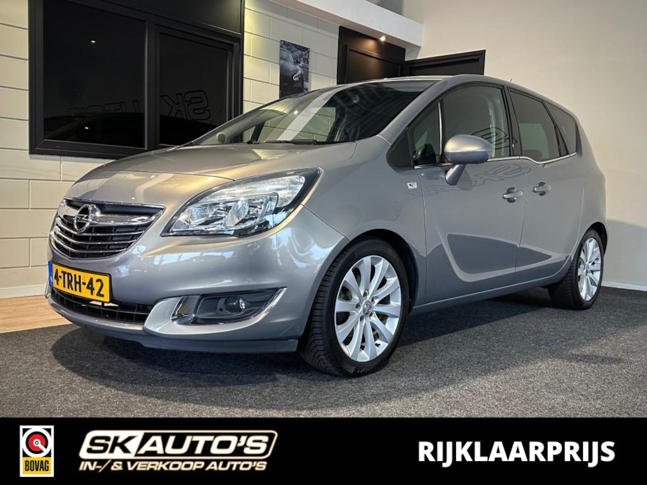 Opel Meriva - 1.4 TURBO COSMO LPG l NAP l TREKHAAK l PDC l LMV l CRUISE l STOELVERW l - AutoWereld.nl
