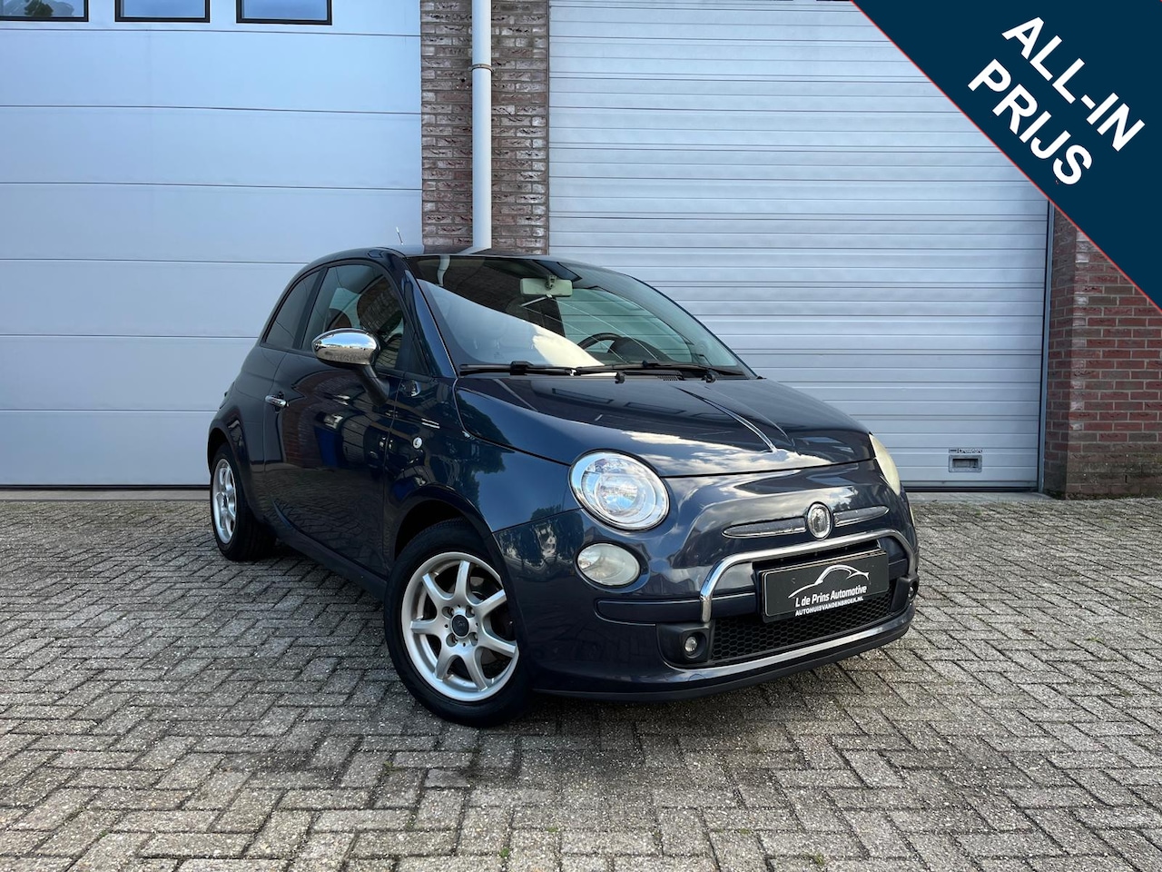 Fiat 500 - 1.4-16V Pop Half leder/Garantie - AutoWereld.nl