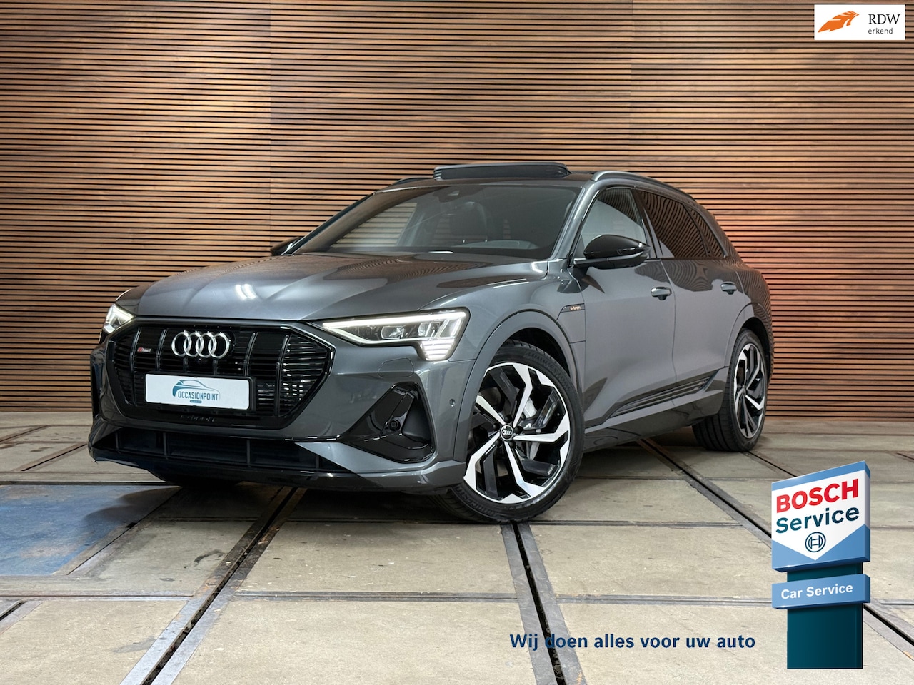 Audi e-tron - 55 quattro S-Line Edition 95 kWh | 408PK | Pano | Matrix | B&O | 360 | Ambient+ | Tour Pak - AutoWereld.nl
