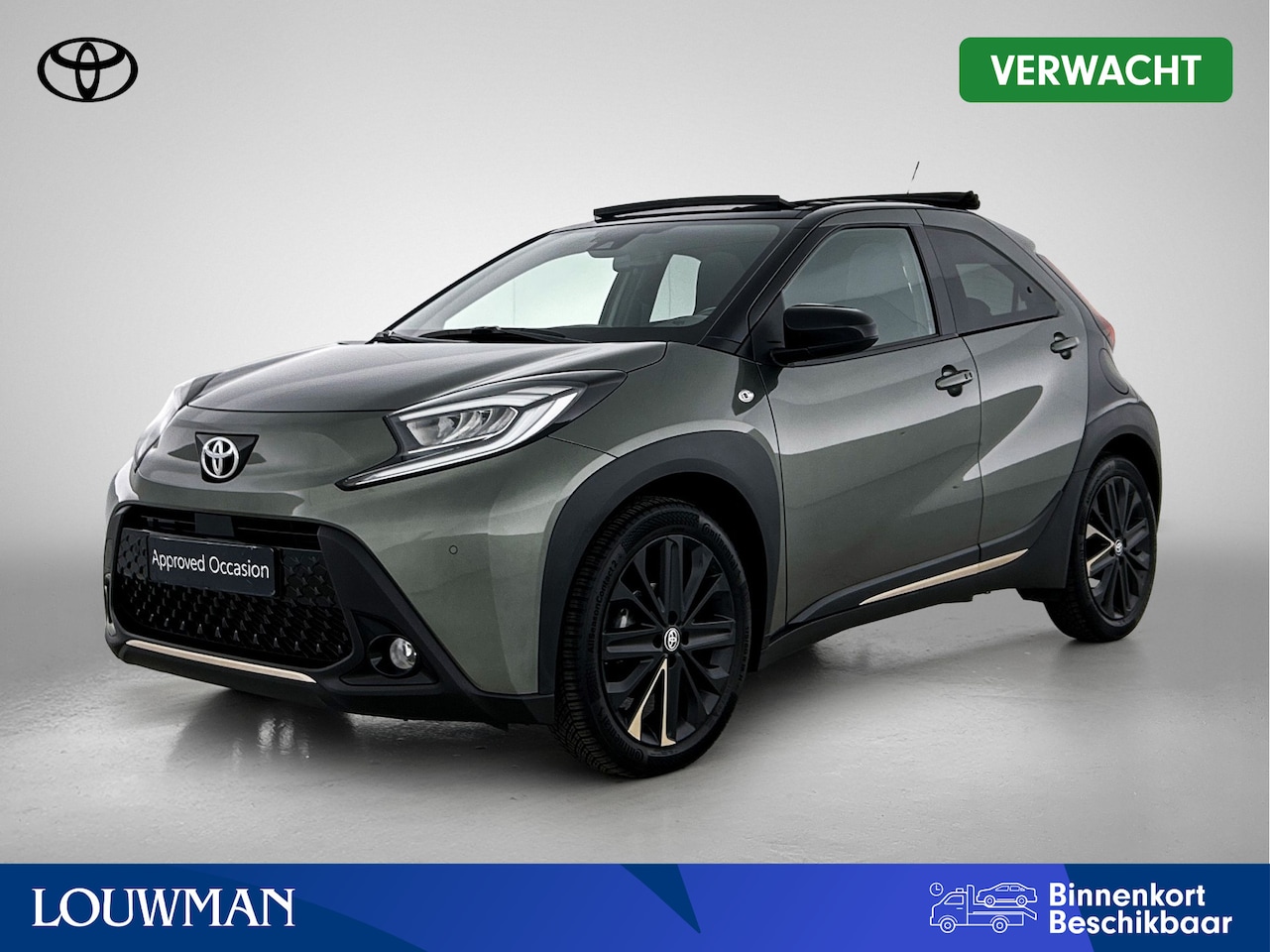 Toyota Aygo X - 1.0 VVT-i S-CVT Premium electrisch vouwdak | Dealeronderhouden | - AutoWereld.nl