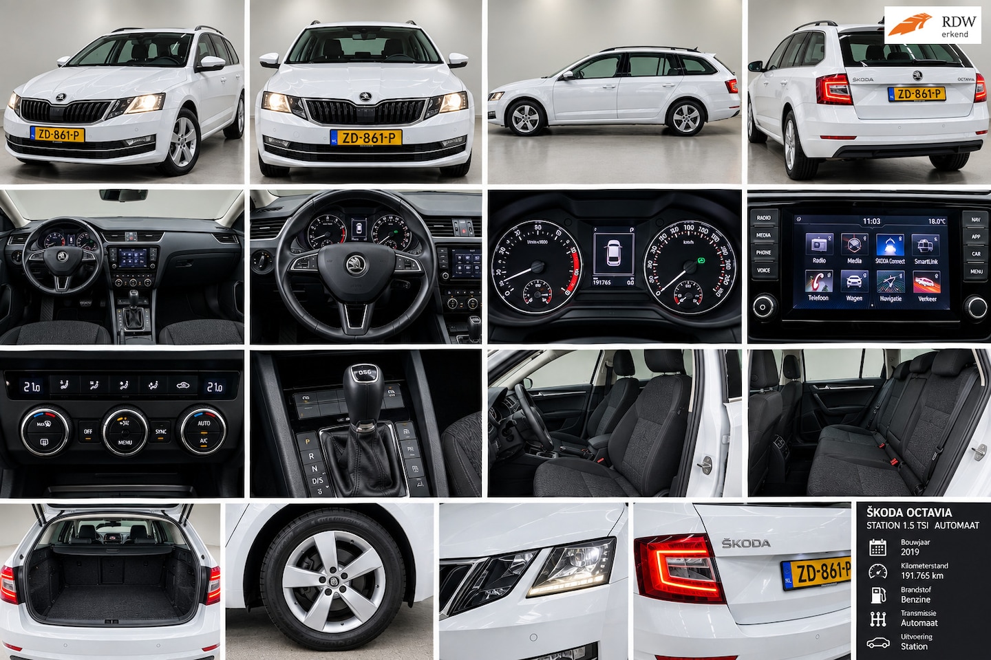 Skoda Octavia Combi - 1.5 TSI Greentech Style 1.5 TSI Greentech Style - AutoWereld.nl