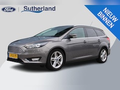 Ford Focus Wagon - 1.0 Titanium | Riem Vervangen | Trekhaak | Dealeronderhouden | Stoelverwarming | Navigatie