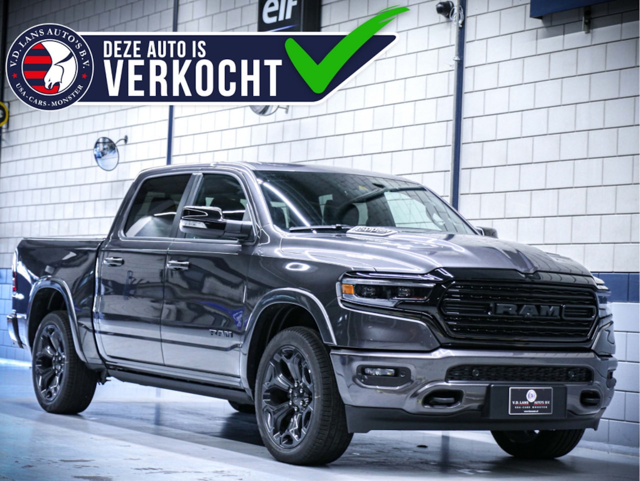 Dodge Ram 1500 - Limited Night Edition | Luchtvering | Head-Up Display - AutoWereld.nl
