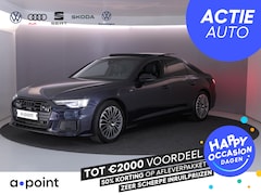 Audi A6 Limousine - 50 TFSI e quattro S edition 299 pk S-tronic | SOH 91% | Navigatie | Panoramadak | Trekhaak