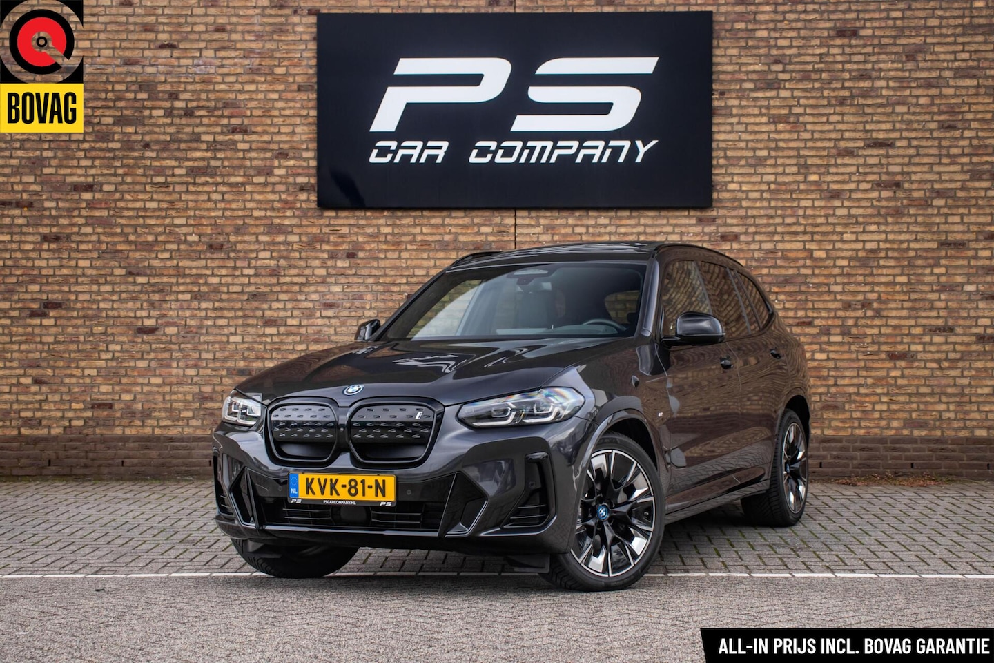 BMW iX3 - M-Sport Impressive 80 kWh, BTW, VOL!, SOH 94%, Pano - AutoWereld.nl