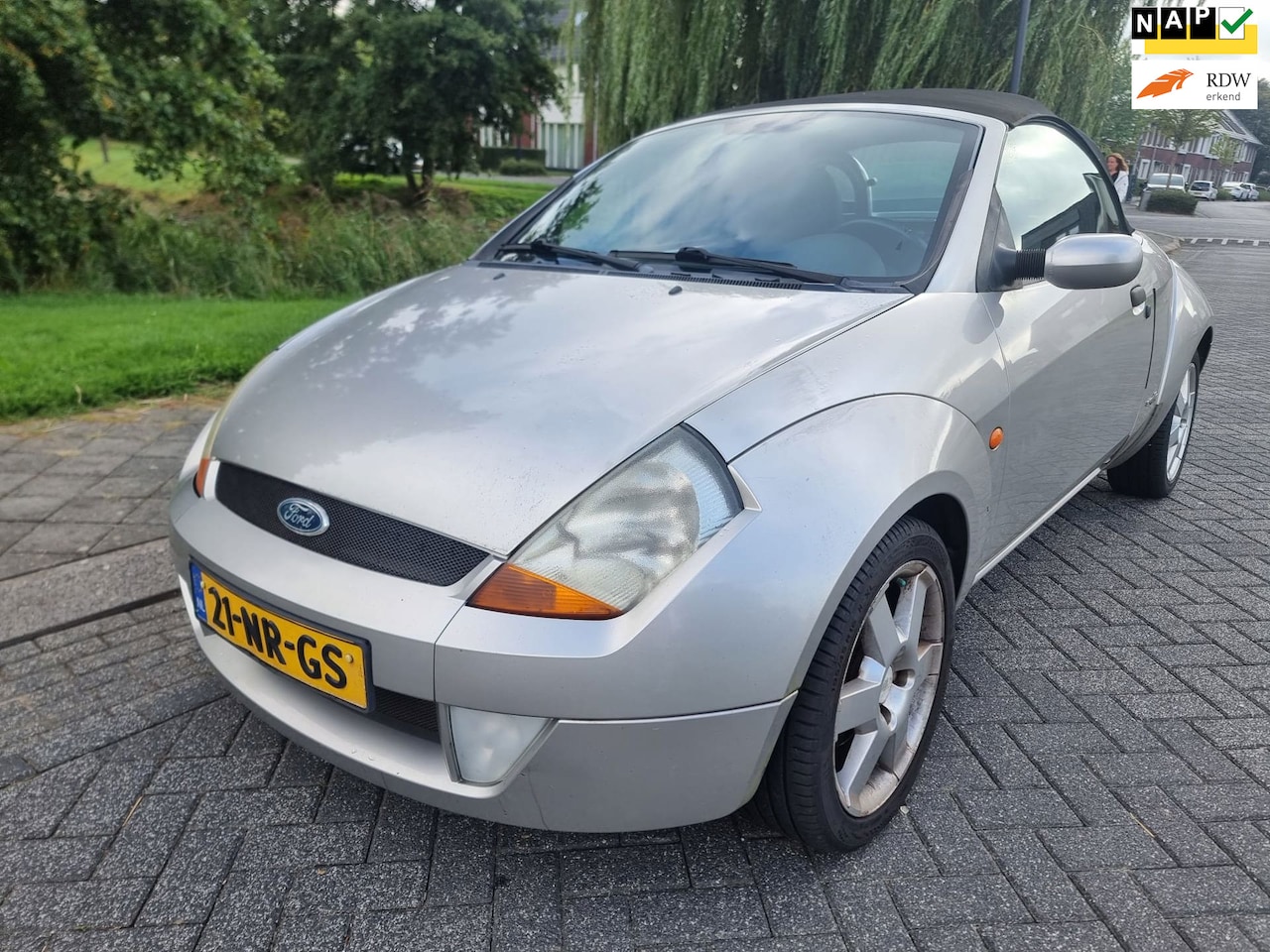 Ford Streetka - 1.6 First Edition airco boekjes nap - AutoWereld.nl