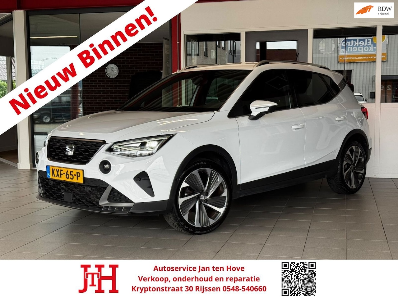 SEAT Arona - 1.0 EcoTSI FR Anniversary*Camera*LED*18''*Keyless*Virtual Cockpit* - AutoWereld.nl