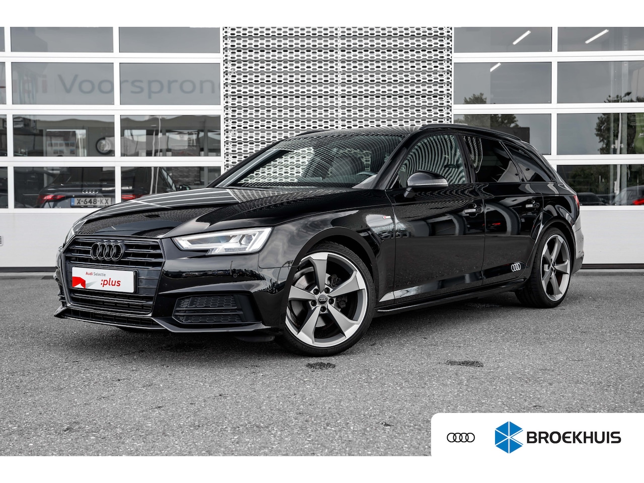 Audi A4 Avant - 2.0 TFSI MHEV Sport S line black edition 2.0 TFSI MHEV Sport S line black edition - AutoWereld.nl