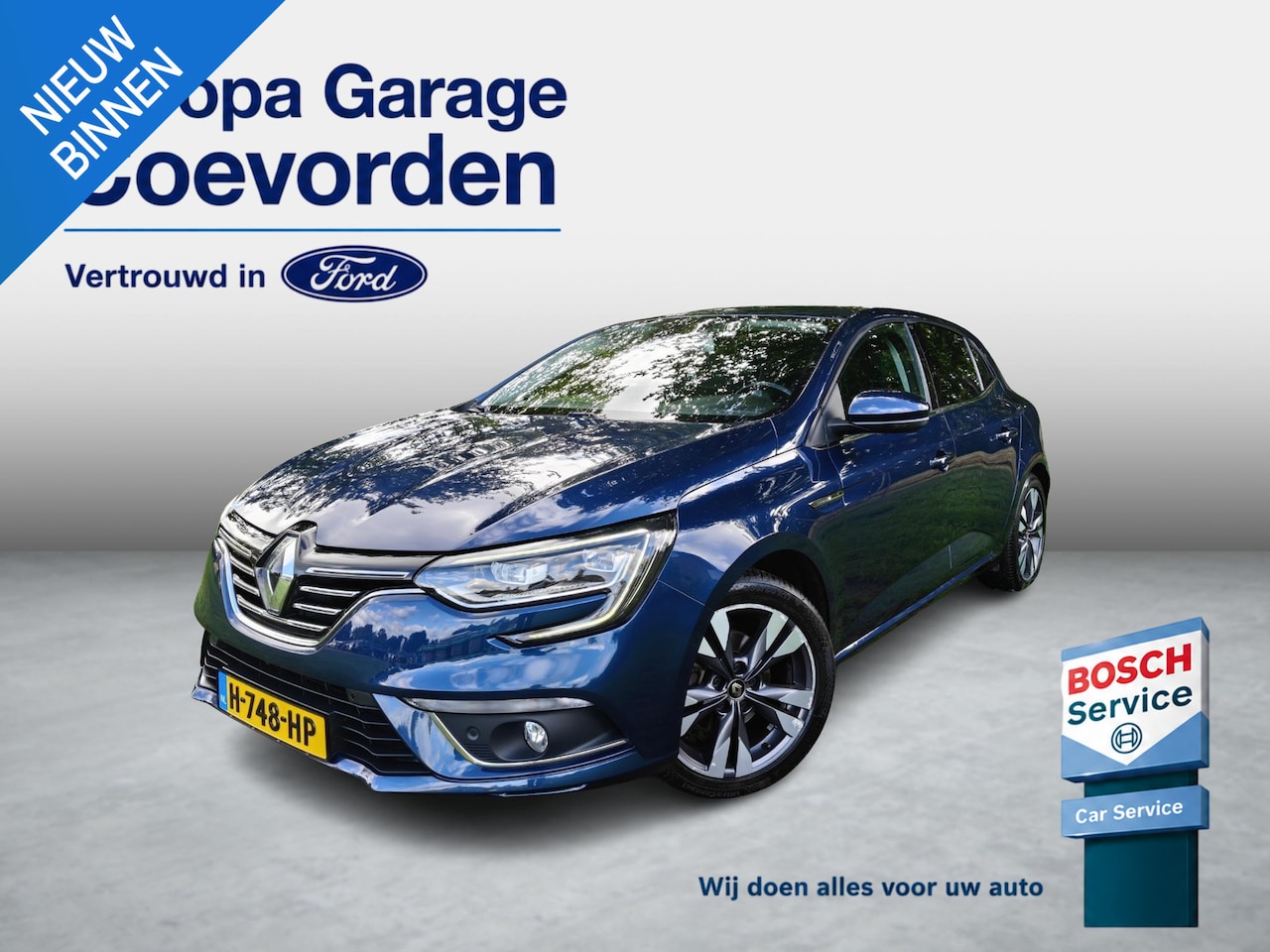 Renault Mégane - 1.3 TCe Limited AUTOMAAT | CRUISE | HAAK | NAVI | CLIMA | BOSE | - AutoWereld.nl