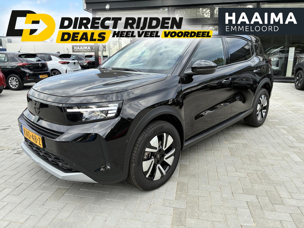 Opel Frontera - 1.2 Turbo 145Pk Automaat Hybrid GS | DEMO | Climate control | Navigatie | Winterpakket | C - AutoWereld.nl